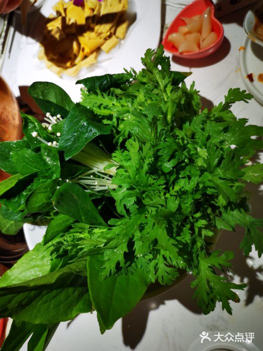 龍園涮肉(丰庆路店)青菜拼盘图片