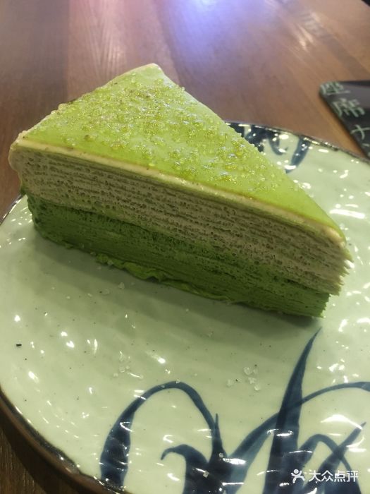 无邪日式甜品(天虹店)抹茶焦糖栗子千层图片 - 第1张