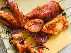 烤鲜鱿鱼-大锅强·蒸海鲜青岛菜(吾悦广场店)