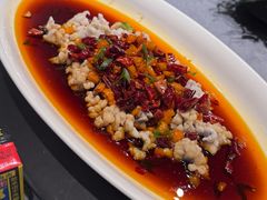 贡椒鳗鱼花-狮王府淮扬菜(老门东店)