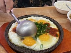 石锅鸡蛋-许氏朝鲜族牛肉汤馆