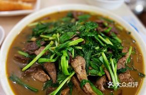 Stir-fried Leek with Goose Liver