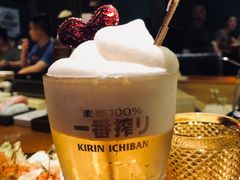 蜜桃味麒麟冰沙啤酒-肉魁屋·烧肉·烧鸟·酒场(高新店)