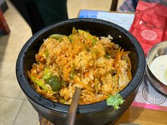 五花肉石锅拌饭-老炉家木炭烤肉(长江国际店)