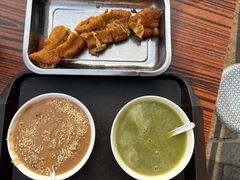 油条灌鸡蛋-李记五香豆沫