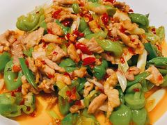 辣子炒土猪肉-滇铺子(欣都龙城店)