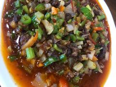 -歹歹的加个面过油肉拌面