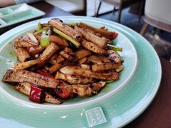 蛏子炒莲藕-唐廊烤鸭店(工体店)