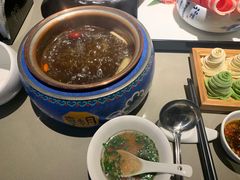 养生菌汤-享月汤皇·海鲜小火锅·聚会(曲江创意谷店)