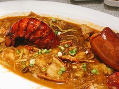 酸萝卜薯粉波士顿龙虾-阿庄新豫菜(航海东路店)