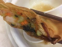 鲜虾韭王炸春卷-福满园大酒楼(梅林店)