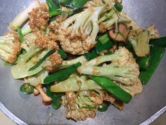 干锅丽水香菇花菜-探花·意境江南菜·唐伯虎文化体验店·松鼠桂鱼(观前店)