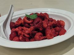 天然蜂蜜拌树莓-吉林省林业宾馆-餐厅