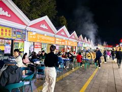 -布尔津河堤夜市