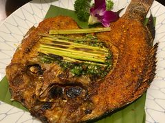 香茅草烤罗非鱼-紫滇源云南生态菜(丹凤街店)
