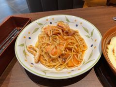 海鲜番茄意面-萨莉亚意式餐厅(杭州西溪龙湖天街店)