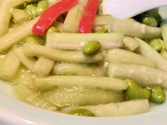 丝瓜毛豆-马仕玖煲·融合菜·酥不腻烤鸭(人大店)