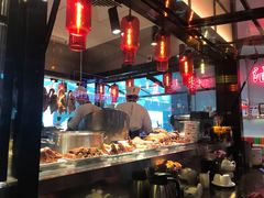 自助取餐区-陈鹏鹏潮汕菜(宝安机场T3航站楼店)