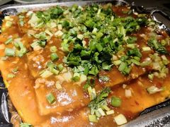 铁板包浆豆腐-绿茶餐厅(西单老佛爷店)