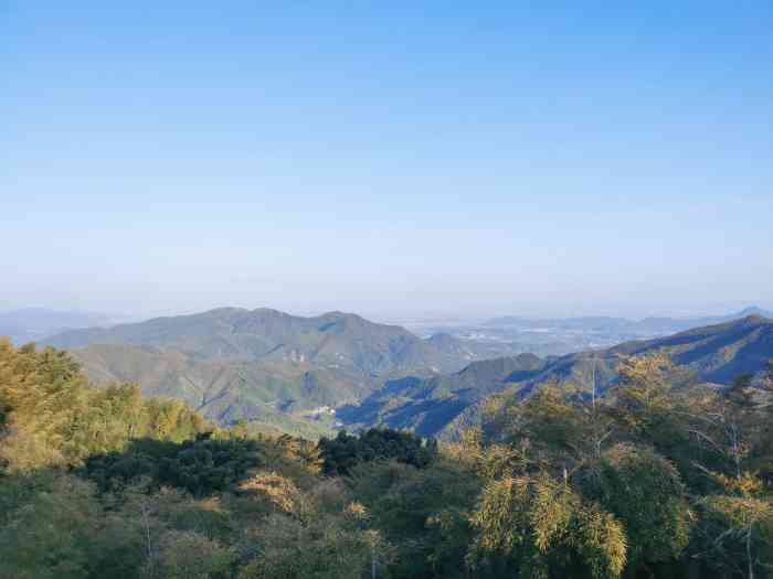 径山风景区-"径山空气不错,毕竟是大山里面.环境也好,.