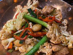香锅花菜-绿茶餐厅(乐峰广场店)