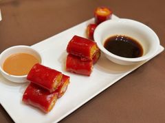 红米脆皮鲜虾肠-湖北三五醇酒店·35年新楚菜