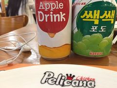 乐天粒粒葡萄汁饮料-Pelicana百利家炸鸡(江南西名店城店)