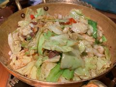 干锅手撕包菜-楼兰新疆主题餐厅(苏州中心店)