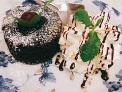 巧克力熔岩蛋糕-Fern Forest Cafe