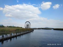 -太湖湖滨国家湿地公园-停车场