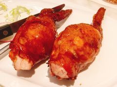 鲜虾胶酿脆皮鸡翅-港丽餐厅(高德置地店)