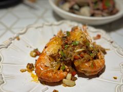 特色椒盐虾王-十面欢腾·海鲜面·台式Bistro(长乐路店)