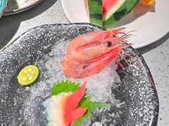 甜虾刺身-大渔铁板烧(大悦城店)