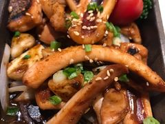 铁板鱿鱼-三石铁板烧(紫竹桥店)