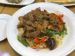 黑胡椒牛肉炒面-台北楚楚园馅饼粥(虹桥南丰城店)