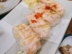 三文鱼炙烤寿司-银子铁板烧料理自助餐(人民广场店)