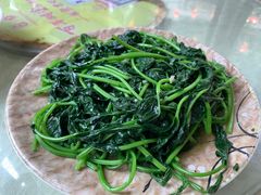 蒜蓉番薯叶-区海鸡场饭店(石壁店)