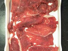 现切小黄牛肉-锅说大脸毛肚重庆老火锅(佐阾店)