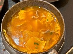 辣白菜牛肉汤-老呆炭·山葵烤肉(京西大悦城店)