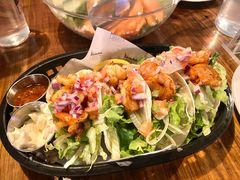 烤虾塔克卷ShrimpTacos-Liberty Brewing Co·曼哈顿餐吧