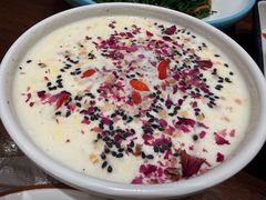 牛奶鸡蛋醪糟汤-靖远尕六美味羊羔肉