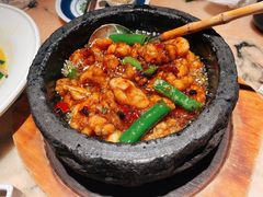 石锅杭椒牛蛙-桂满陇-西湖船宴(西单大悦城店)