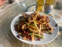 干煸鱿鱼须-金三可市井水煮鱼(金碧园店)