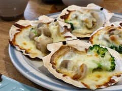 芝士焗扇贝-初花·日本料理