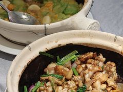 咸蛋黄啫苦瓜煲-惠食佳(滨江大公馆店)
