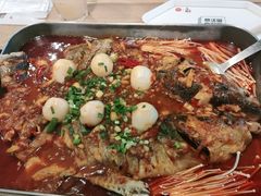 荔枝香辣清江鱼-鱼酷活鱼烤鱼(梅江印象城店)