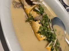 雪菜烧大黄鱼-钱塘花园·宁波菜