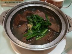 韭菜胡椒猪红-君德澜酒家·创意粤菜(金山谷店)