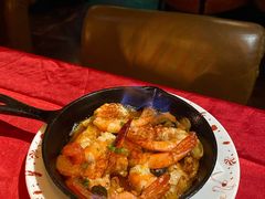 火焰橄榄油爆虾-BROWNSTONE布朗石西班牙餐厅(富城店)