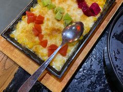 水果芝士焗玉米（A）-九田家黑牛烤肉料理(太奥广场店)